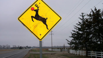 Rudolph the red nosed reindeer warning