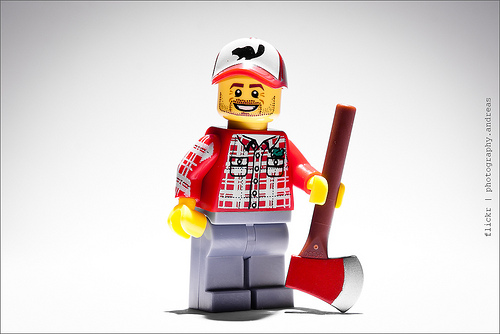 lego lumberjack