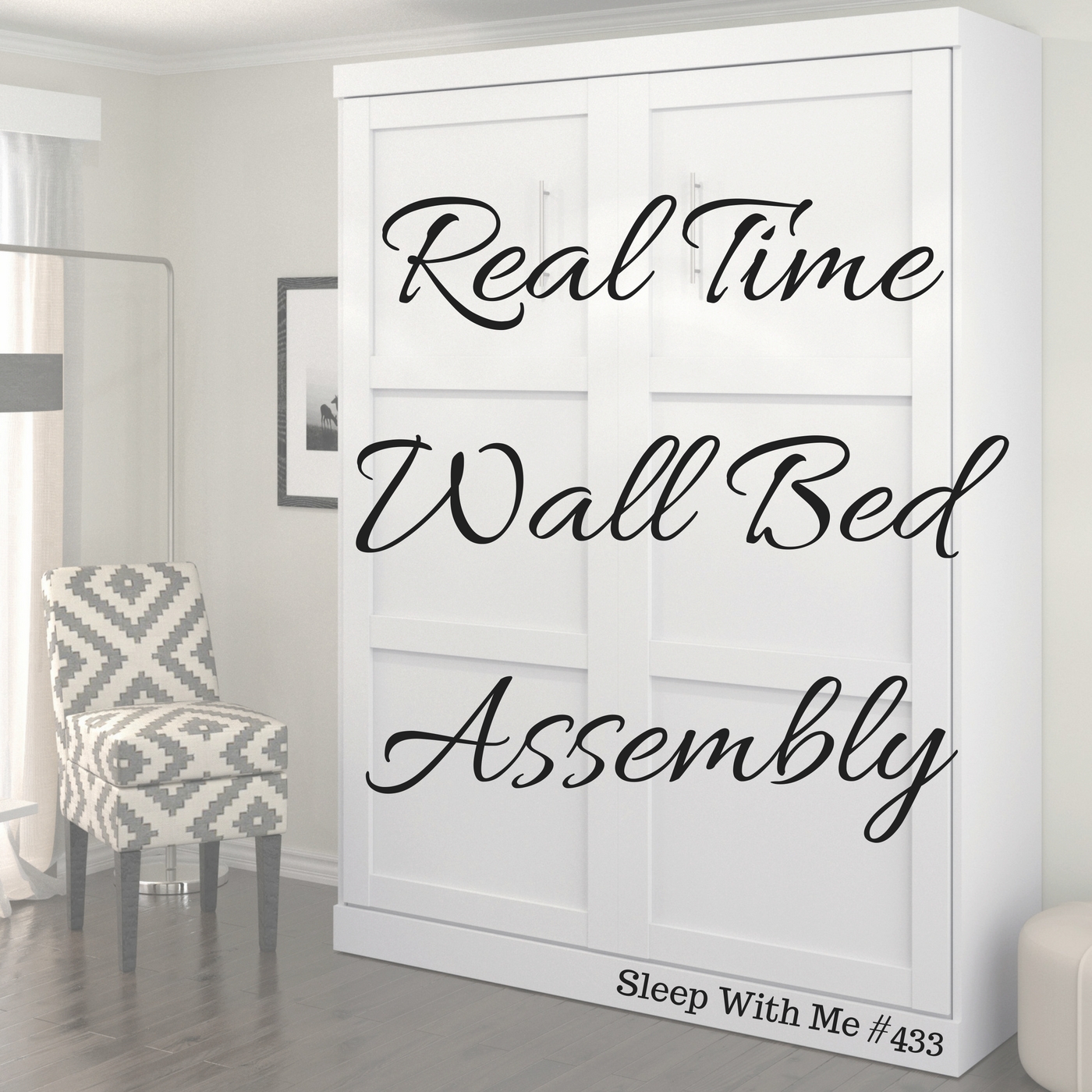 Realtime Wall Bed Assembly | Sleep With Me #433